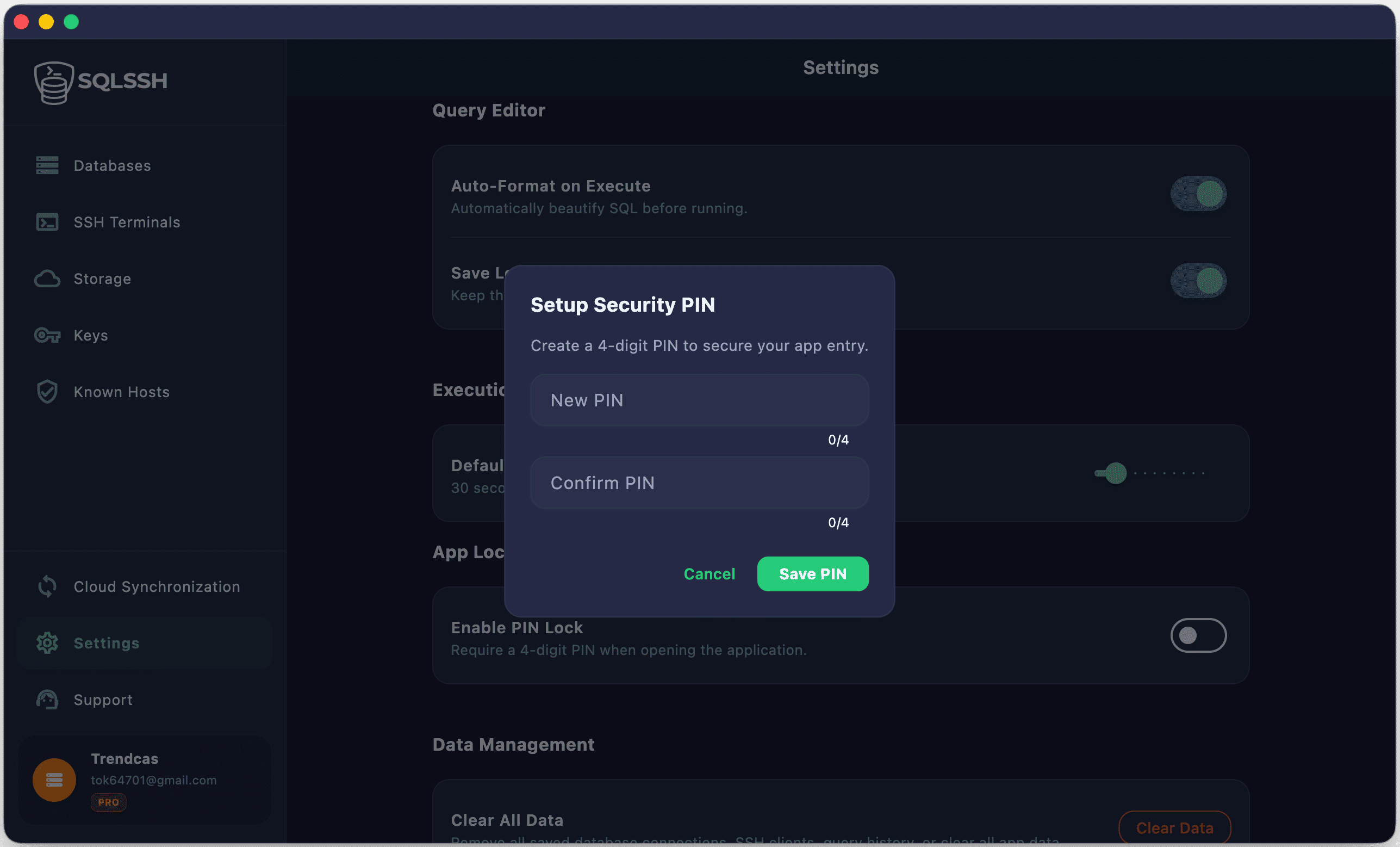 Biometric Lock Desktop