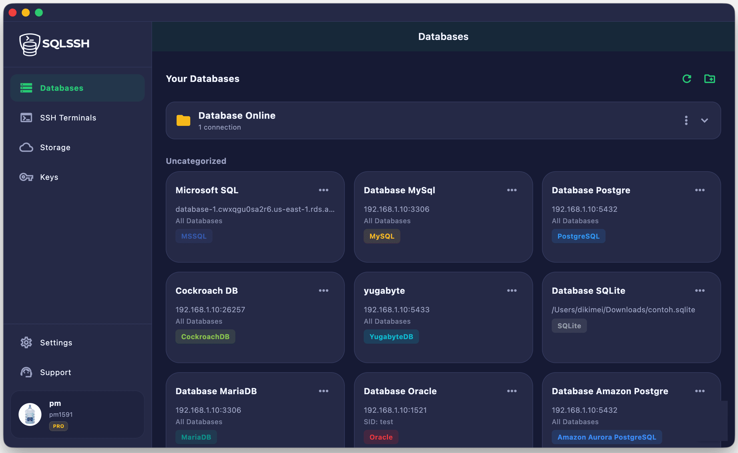 Cloud Storage Connections