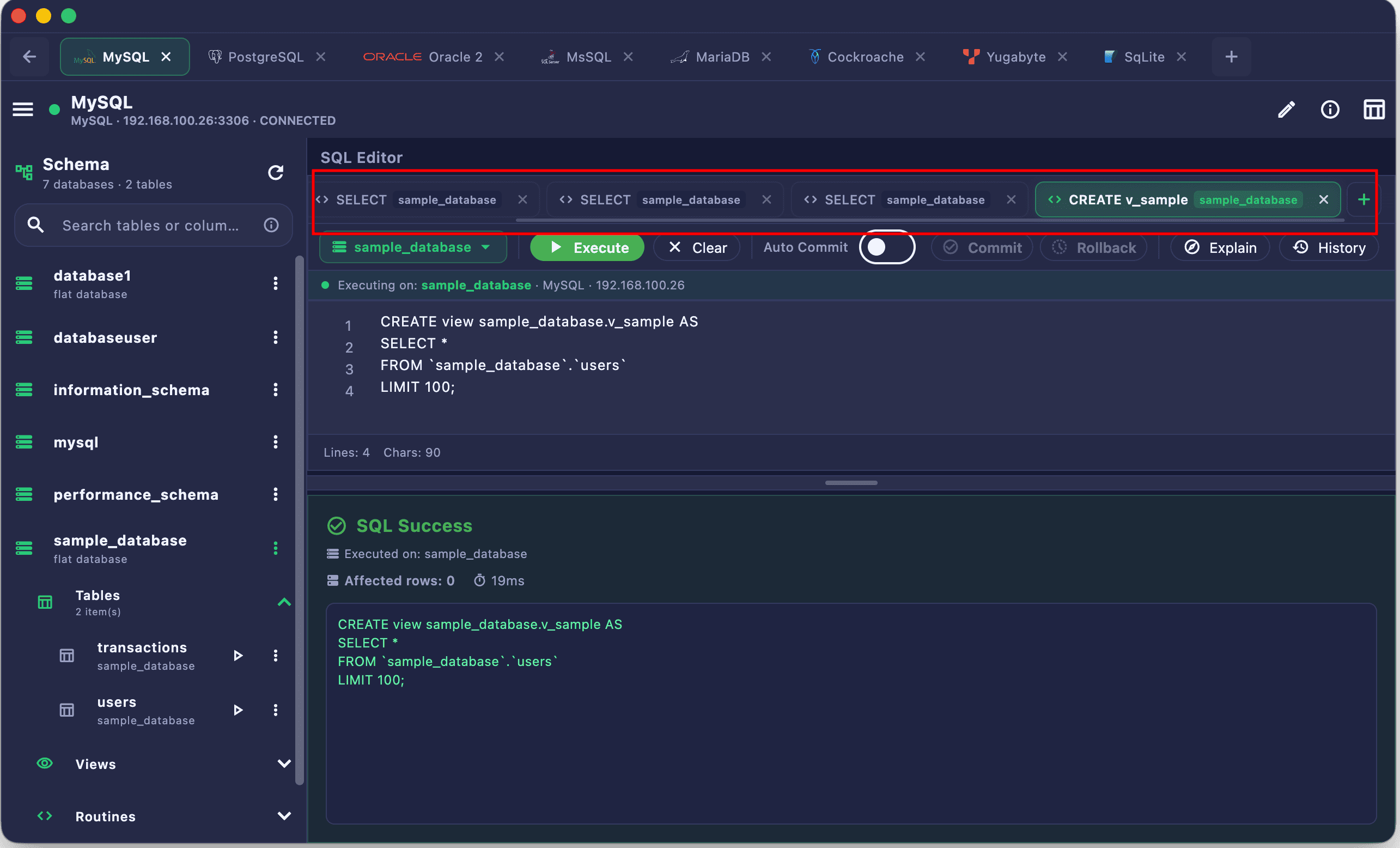 Multi-Tab Editor Desktop