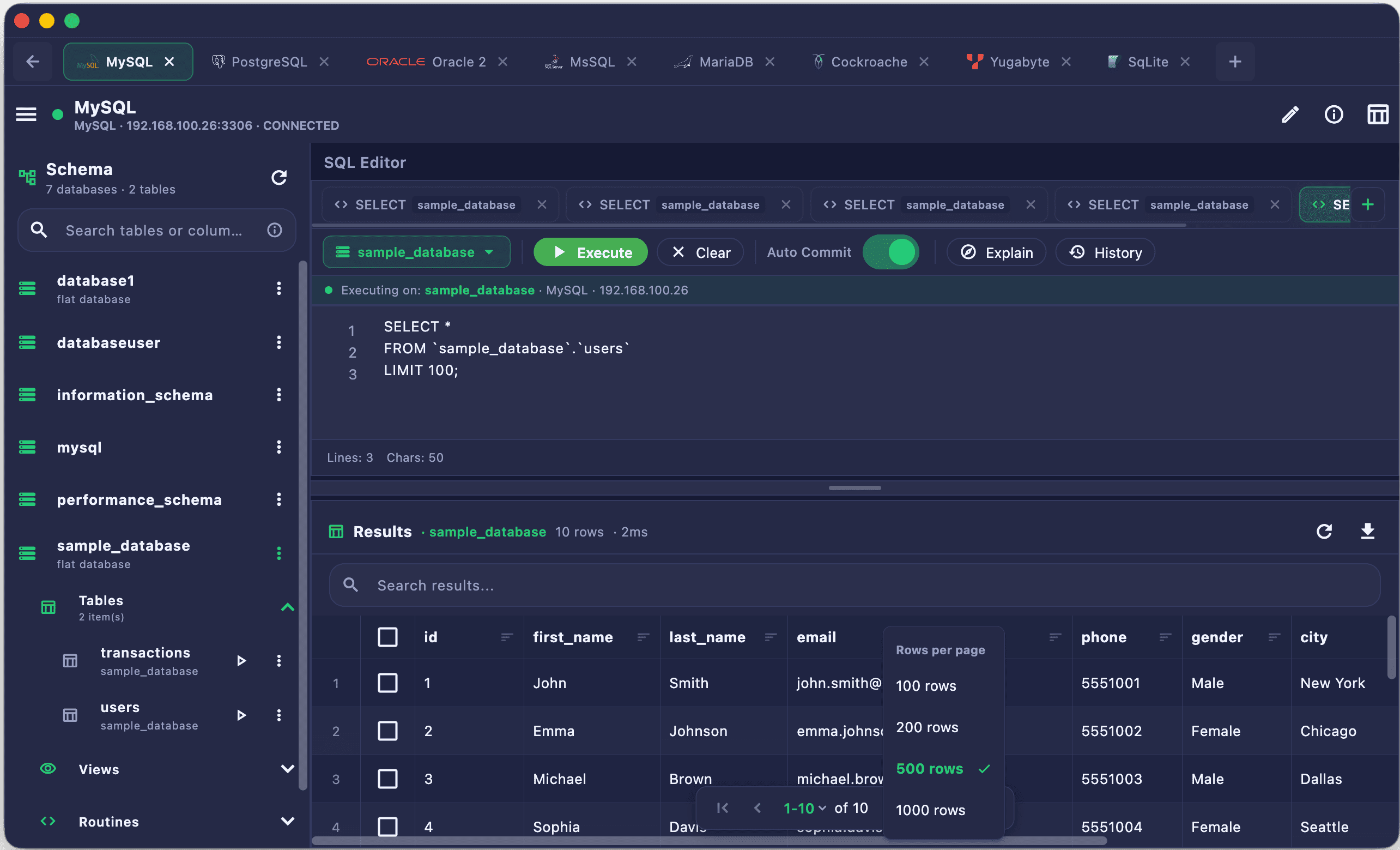 Pagination Desktop