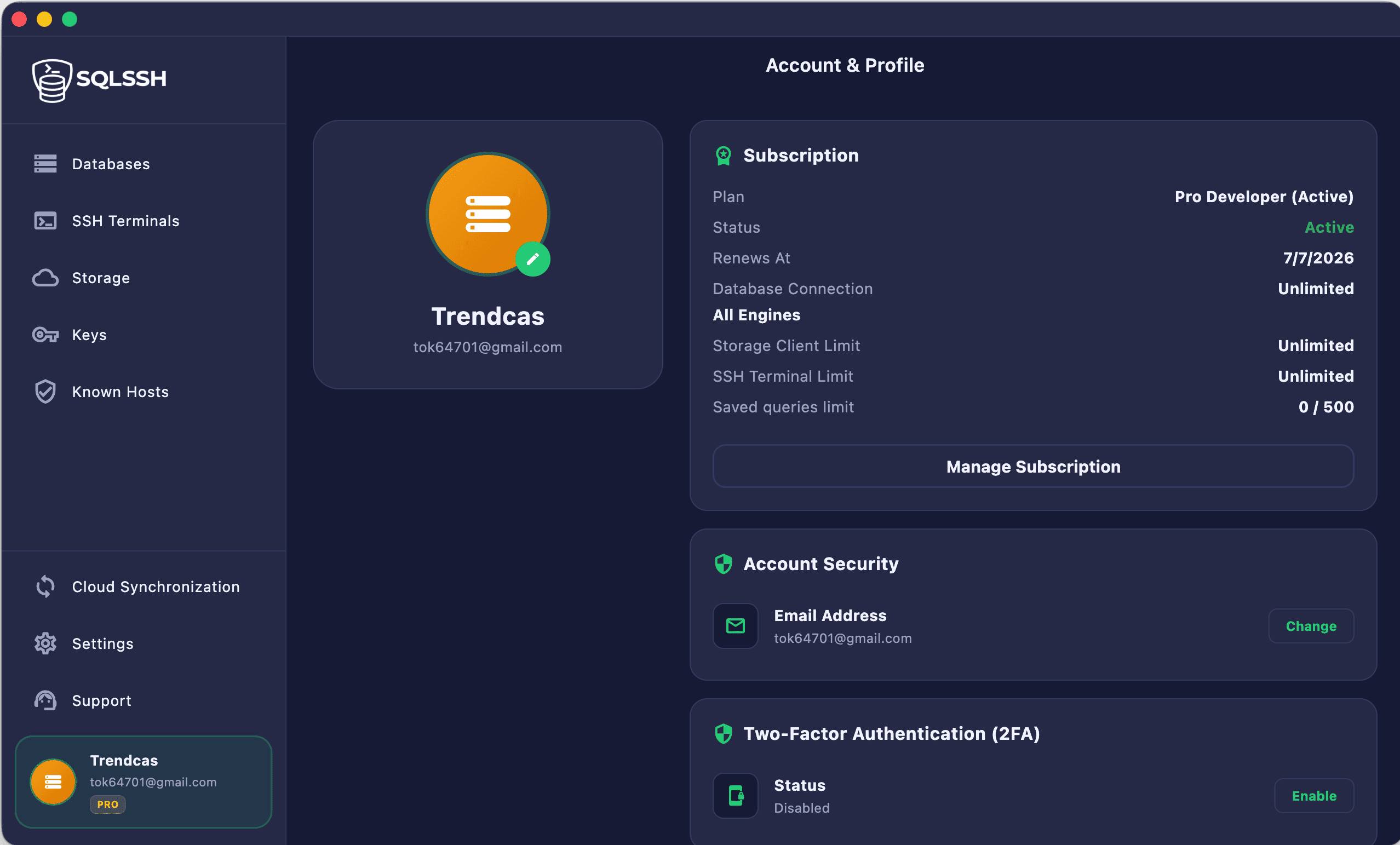 Theme Settings Desktop