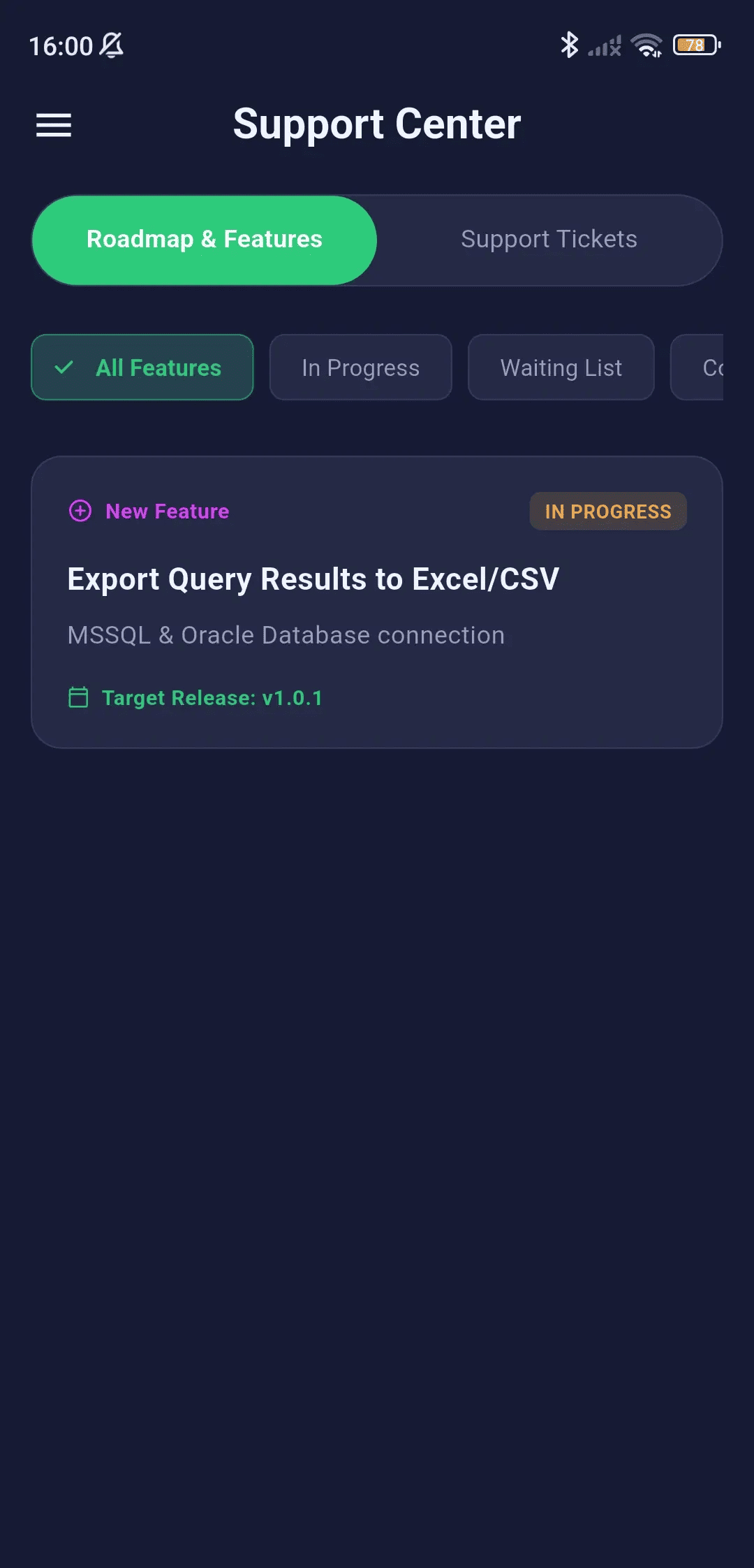 Theme Settings Mobile