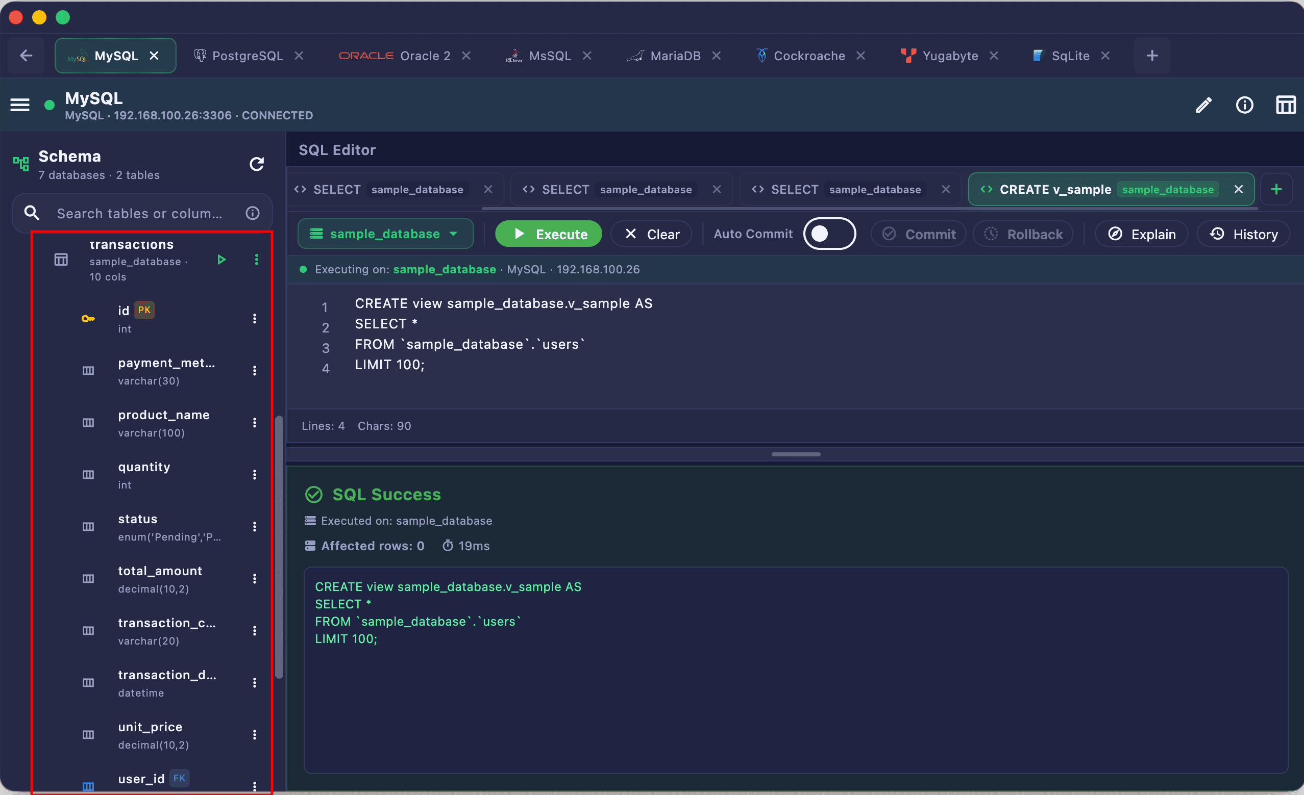 Schema Browser Desktop