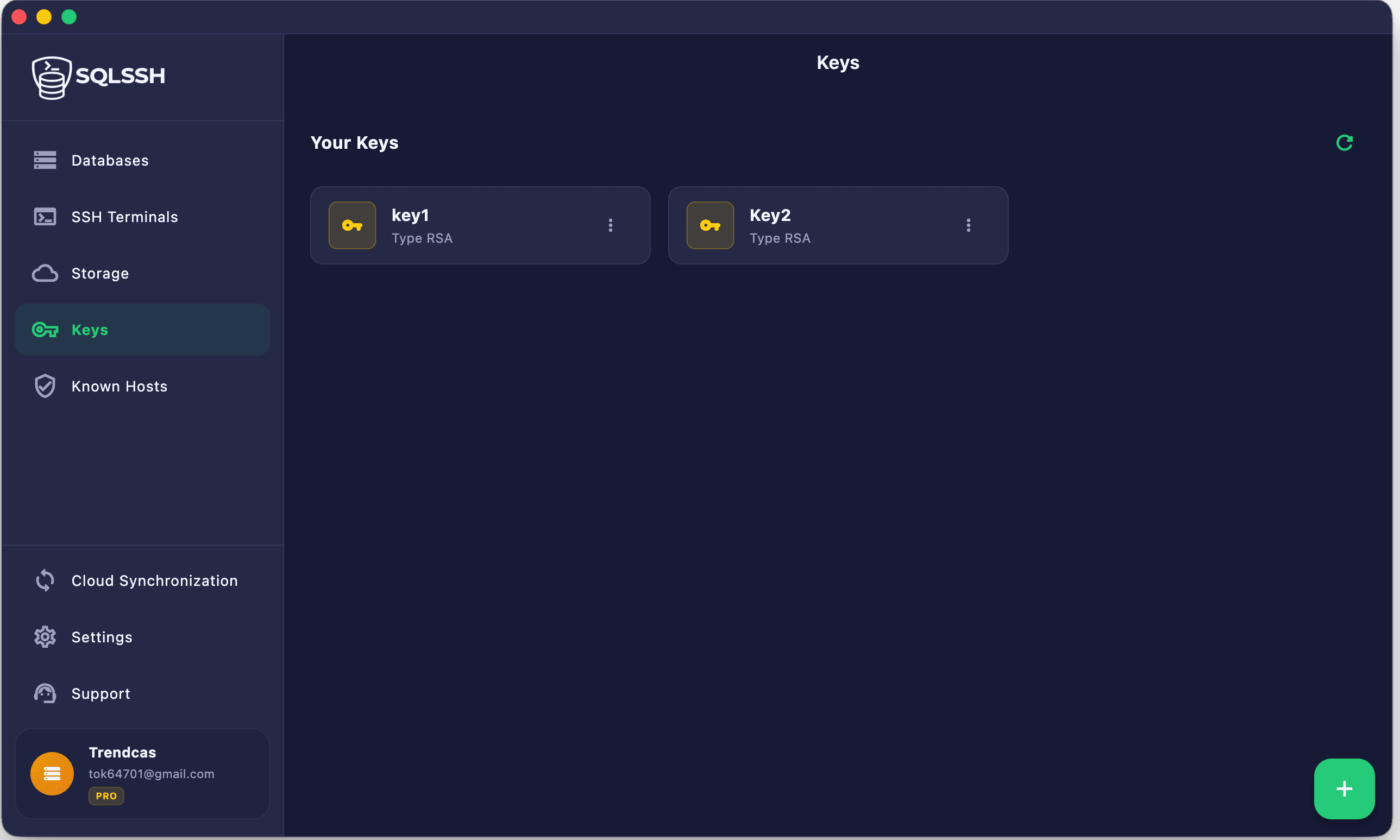 SSH Key Manager Desktop