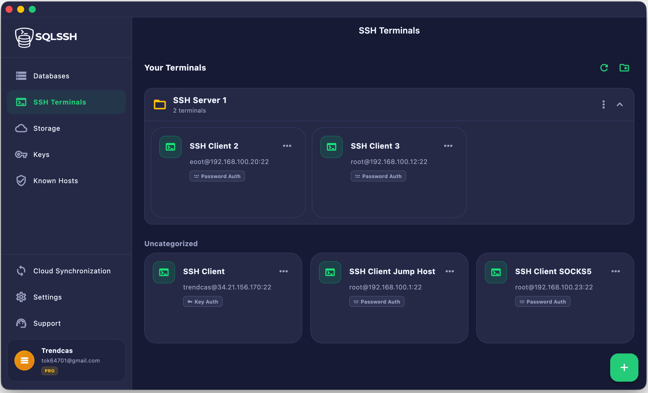 SSH Terminal Desktop