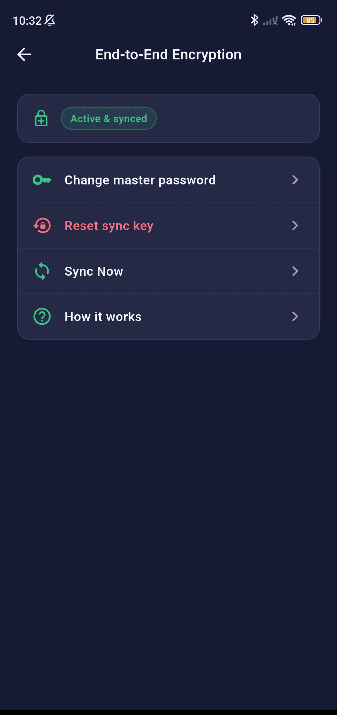 Sync Setup Mobile